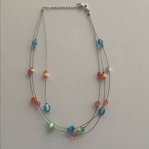 2/$8 silver tone necklace